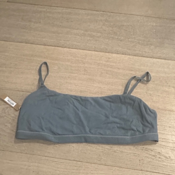 NWT Skims Cotton Jersey Scoop Bralette - sz XL - Picture 2 of 2